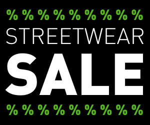 Streetwear Sale - viele Artikel bis zu 60% reduziert!