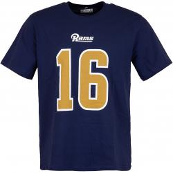 Majestic T-Shirt NFL N&N Rams Goff blau 