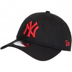 Cap New Era 9twenty MLB League Essential New York Yankees black/red 