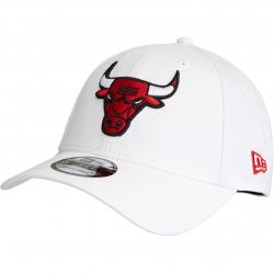 Cap New Era 9forty NBA Side Patch Chicago Bulls white 