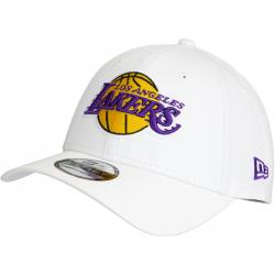 Cap NE 940 NBA Side Patch Lakers white 