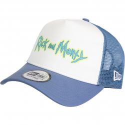 Cap New Era Trucker Rick and Morty blue/white 