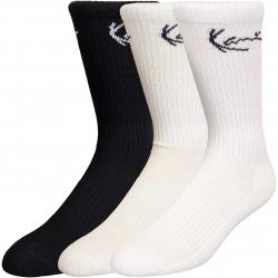 Socken Kani Signature 3er Pack black/offwhite/white 