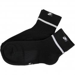 Nike Socken Essential Ankle 2er schwarz/weiß 