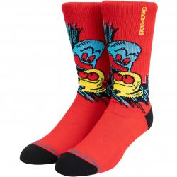 Socks Stance Pac-Man Waka Waka Waka red 