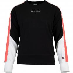 Champion Small Logo Sweatshirt Pullover schwarz 