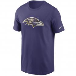 Nike NFL Baltimore Ravens Logo Essential T-Shirt lila 