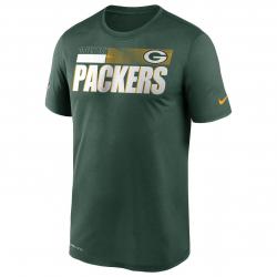 Nike NFL Green Bay Packers Team Name Legend T-Shirt grün 