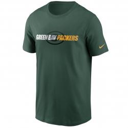 Nike Gren Bay Packers Tonal Essential T-Shirt grün 