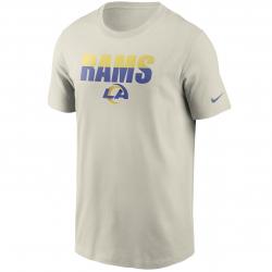 Nike NFL L.A. Rams Split Team T-Shirt beige 