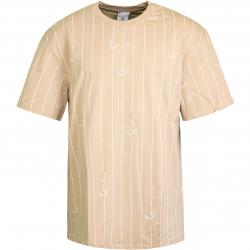 T-Shirt Kani Pinstripe sand/weiß 