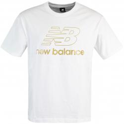New Balance T-Shirt Athletics Podium weiß 
