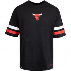 T-Shirt NE NBA Arch Chicago Bulls Oversized black 