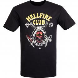 T-Shirt Stance Stranger Things Hellfire Club black 