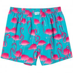 Underwear Lousy Flamingos blue 