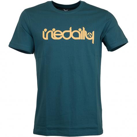 Iriedaily T-Shirt No Matter 4 blau/orange 
