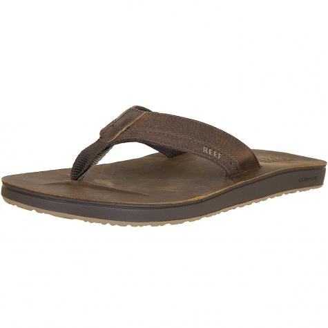 Reef FlipFlop Cushion Contoured Leather chocolate 