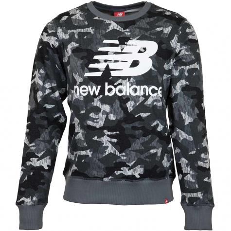 New Balance Sweatshirt Printed Essentials Stacked Logo camo 