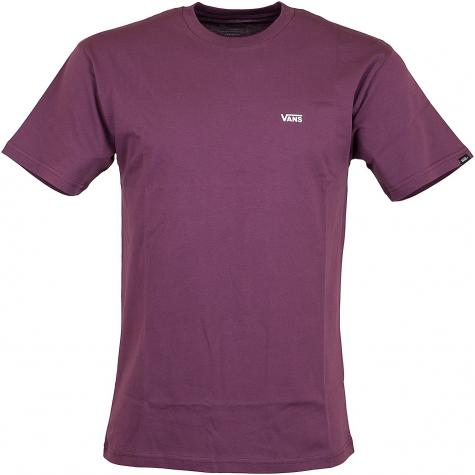 Vans T-Shirt Left Chest Logo prune 