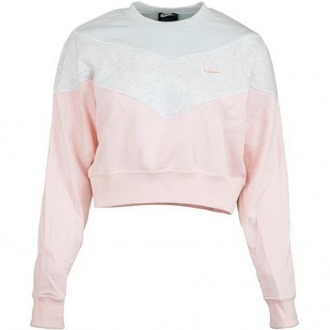 Nike Damen Sweatshirt Heritage pink/grau/blau 