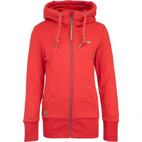 Ragwear Damen Hoody Neska Zip rot