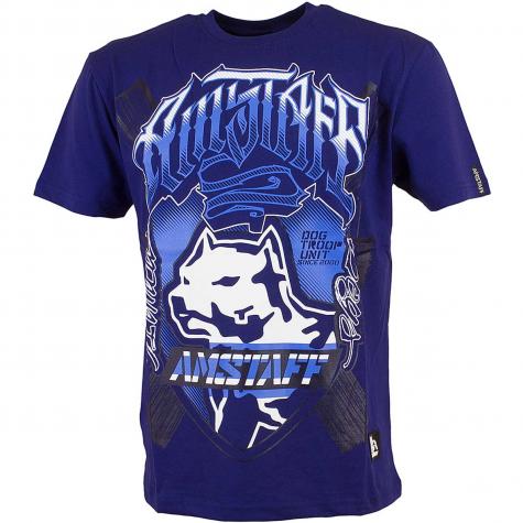 Amstaff T-Shirt Zillus blau