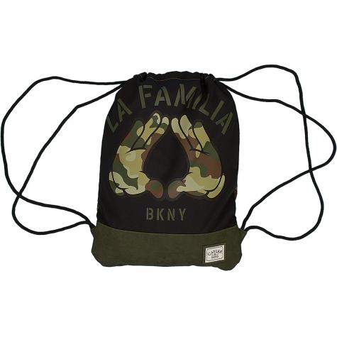 Cayler & Sons Gym Bag White Label La Familia schwarz