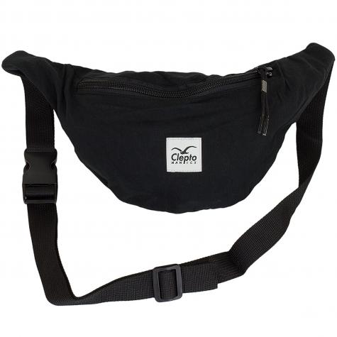 Cleptomanicx Gürteltasche C.I. Patch schwarz 