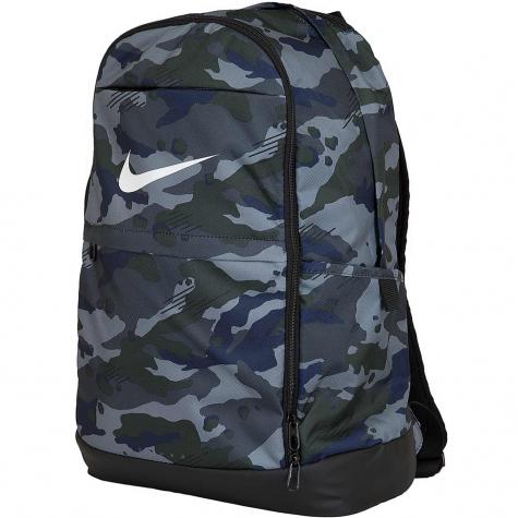 Nike Rucksack Brasilia XL grau/weiß