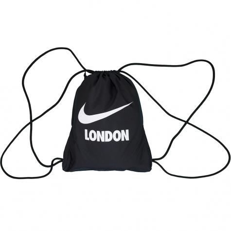 Nike Gym Bag City Swoosh Gym London schwarz/weiß 