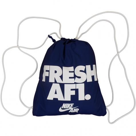 Nike Gym Bag Heritage Fresh AF1 Gym blau/weiß 