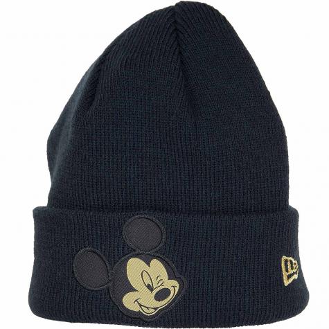 New Era Kinder Beanie Character Knit Mickey Mouse schwarz/gold 