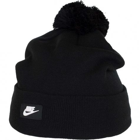 Nike Beanie Pom schwarz/weiß 
