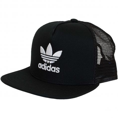 Adidas Originals Snapback Cap Trefoil Trucker schwarz 