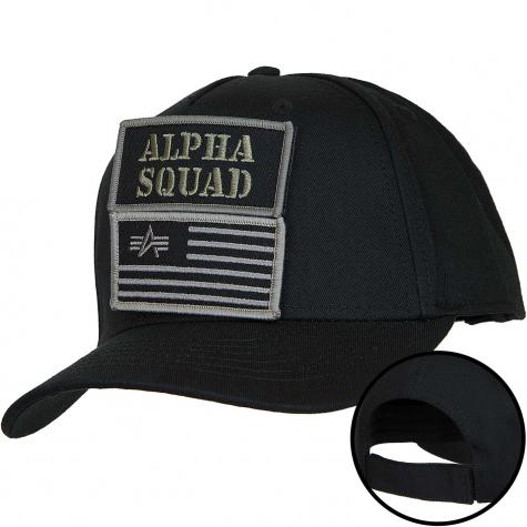 Alpha Industries Snapback Cap VLC Patch schwarz 
