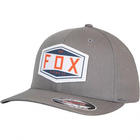 Fox Emblem Flexfit Cap grau 