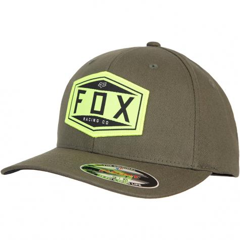 Fox Emblem Flexfit Cap olive 