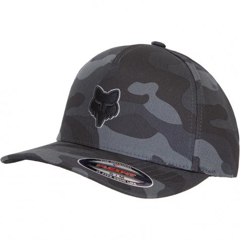 Cap Fox Head Flexfit black camo 