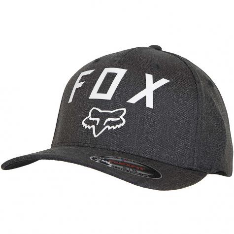 Fox Flexfit Cap Number 2 heather graphite 