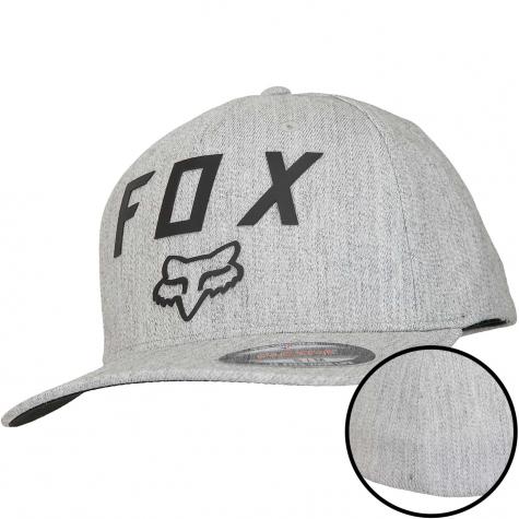 Fox Flexfit Cap Number 2 heather light grey