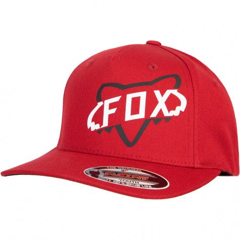 Fox Cyclops Flexfit Kinder Cap rot 