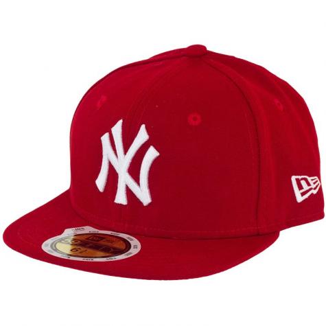New Era 59Fifty Cap Kids MLB Basic NY Yankees rot/weiß 