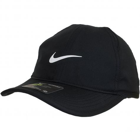 Nike Kinder Snapback Cap Featherlight schwarz/weiß 