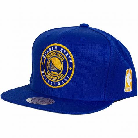 Mitchell & Ness Circle Patch Golden State Warriors royal 