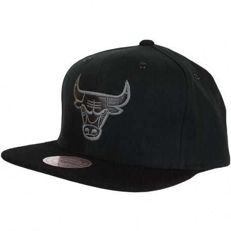 Mitchell & Ness Snapback Cap NBA Chicago Bulls schwarz/schwarz 