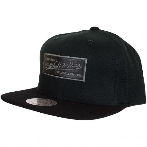Mitchell & Ness Snapback Cap Own Brand schwarz/schwarz 