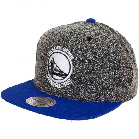 Mitchell & Ness Snapback Cap Static Golden State Warriors schwarz/royal 