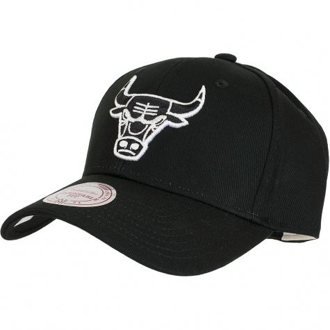 Mitchell & Ness Snapback Cap Team Logo Chicago Bulls schwarz 