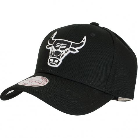 Mitchell & Ness Snapback Cap Team Logo Chicago Bulls schwarz
