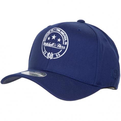 Mitchell & Ness Snapback Cap The Navy Visor Sticker Own Brand dunkelblau/weiß 